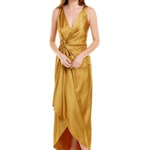 Halston Satin Dress NWT